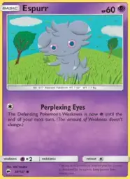 Espurr · Burning Shadows · 59/147