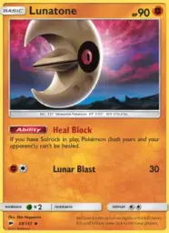 Lunatone · Burning Shadows · 68/147