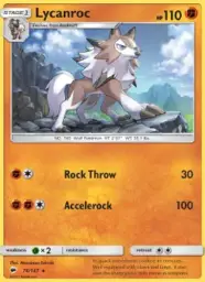 Lycanroc · Burning Shadows · 76/147