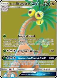 Alolan Exeggutor GX · Crimson Invasion · 107/111