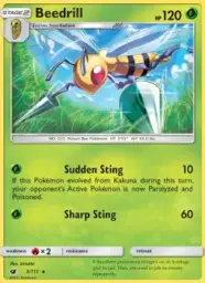 Beedrill · Crimson Invasion · 3/111