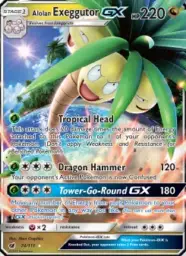 Alolan Exeggutor GX · Crimson Invasion · 74/111