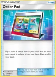 Order Pad · Ultra Prism · 131/156