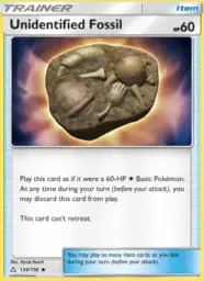 Unidentified Fossil · Ultra Prism · 134/156