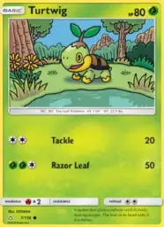 Turtwig · Ultra Prism · 7/156