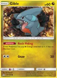 Gible · Ultra Prism · 97/156