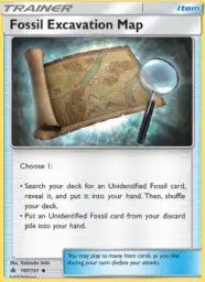 Fossil Excavation Map · Forbidden Light · 107/131