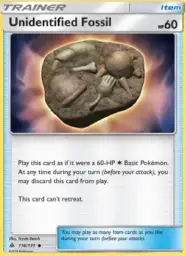 Unidentified Fossil · Forbidden Light · 116/131