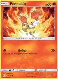 Fennekin · Forbidden Light · 14/131