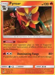 Pyroar · Forbidden Light · 19/131