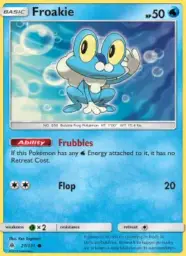 Froakie · Forbidden Light · 21/131