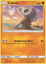 Cubone · Forbidden Light · 57/131