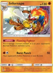Infernape · Forbidden Light · 59/131