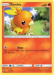 Torchic · Dragon Majesty · 4/70
