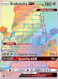 Stakataka GX · Celestial Storm · 176/168