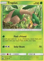Tropius · Celestial Storm · 21/168