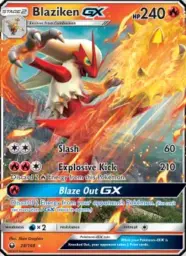 Blaziken GX · Celestial Storm · 28/168