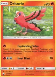 Oricorio · Celestial Storm · 30/168