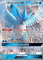 Articuno GX · Celestial Storm · 31/168