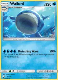 Wailord · Celestial Storm · 40/168
