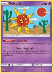 Solrock · Celestial Storm · 62/168