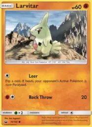 Larvitar · Celestial Storm · 74/168
