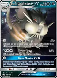 Alolan Raticate GX · Celestial Storm · 85/168