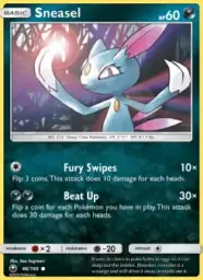 Sneasel · Celestial Storm · 86/168