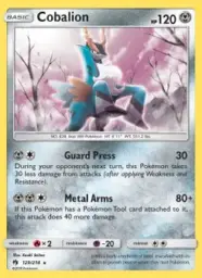 Cobalion · Lost Thunder · 129/214