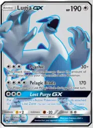 Lugia GX · Lost Thunder · 207/214