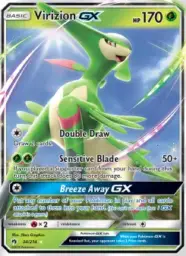 Virizion GX · Lost Thunder · 34/214