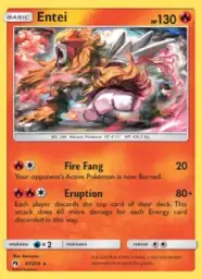 Entei · Lost Thunder · 47/214