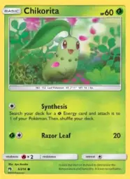 Chikorita · Lost Thunder · 5/214