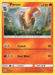 Pyroar · Lost Thunder · 51/214