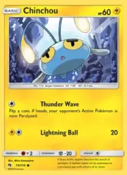 Chinchou · Lost Thunder · 73/214