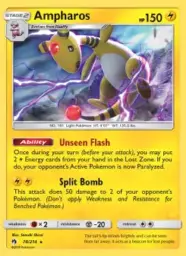 Ampharos · Lost Thunder · 78/214