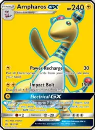 Ampharos GX · Team Up · 163/181