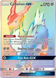 Cobalion GX · Team Up · 189/181