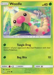 Weedle · Team Up · 2/181
