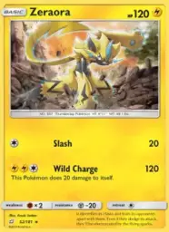 Zeraora · Team Up · 52/181