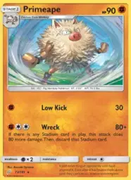 Primeape · Team Up · 72/181