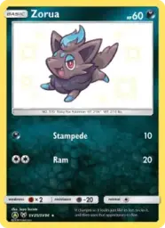 Zorua · Hidden Fates Shiny Vault · SV25/94