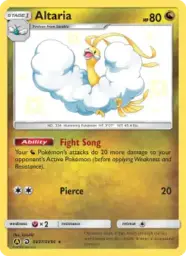 Altaria · Hidden Fates Shiny Vault · SV37/94