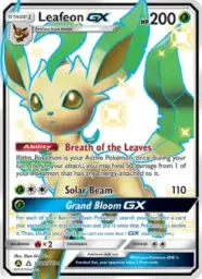 Leafeon-GX · Hidden Fates Shiny Vault · SV46/94