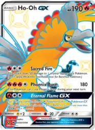 Ho-Oh-GX · Hidden Fates Shiny Vault · SV50/94