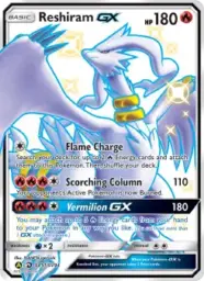 Reshiram-GX · Hidden Fates Shiny Vault · SV51/94