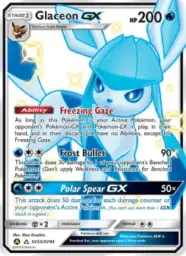 Glaceon-GX · Hidden Fates Shiny Vault · SV55/94