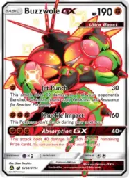Buzzwole-GX · Hidden Fates Shiny Vault · SV68/94