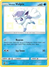 Alolan Vulpix · Hidden Fates Shiny Vault · SV8/94