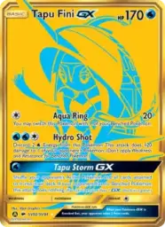 Tapu Fini-GX · Hidden Fates Shiny Vault · SV92/94
